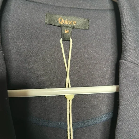 Quince Navy Women's Blazer - Picture 5 of 6